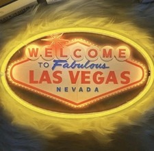 Welcome To Las Vegas Neon Led