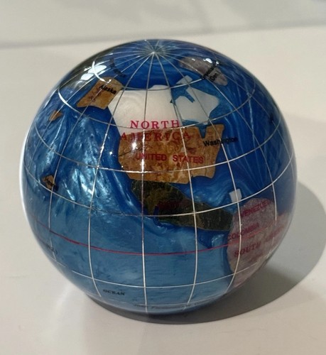 Nib gemstone globe paper - nib,