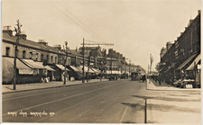 East Ham. Barking Road # 55454 by Photochrom. Traction Engine.