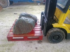 Large granite garden rocks - garden,