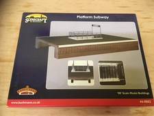 Lot..706F..OO GAUGE BACHMANN SCENECRAFT 44-0062 PLATFORM SUBWAY.....NEW..#08#