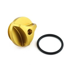 Aluminium Oil Filler Cap Gold