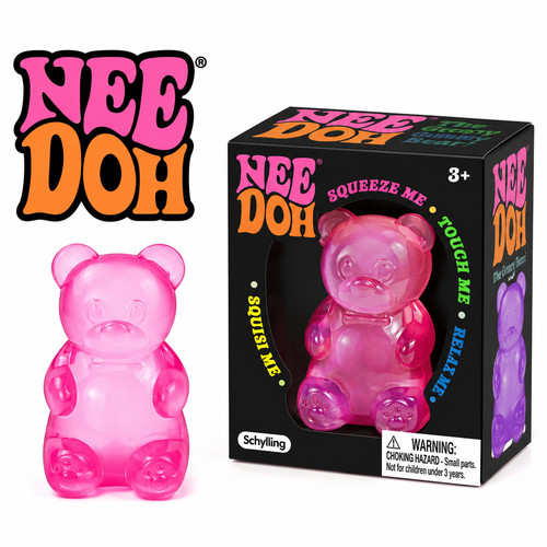 Needoh gummy bear - bear, fidget
