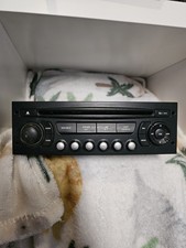 Peugeot 307 Citroen C2 C3 Single CD Audio Radio Player Control Head Unit