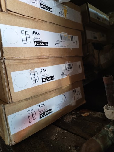 Ikea pax wardrobe sliding door - wardrobe,