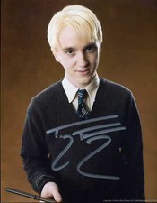 TOM FELTON Signed Photograph - Actor - Harry Potter DRACO MALFOY 10"x8" reprint