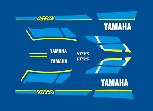 Yamaha lc2 ypvs decal - rd,