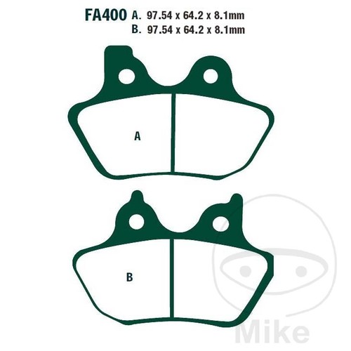 Ebc sintered brake - pads, epfa