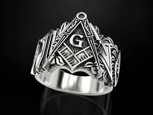 Oxidized men freemason - men's,