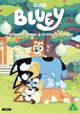 Bluey Favourite Thing & 51 Other Stories Kids Childrens DVD