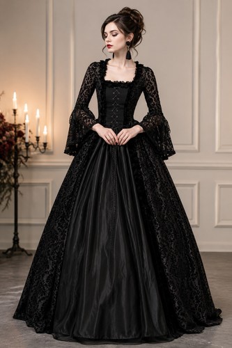 Women gothic medieval long - gothic,