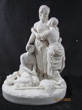 Antique Minton Parian Biblical