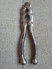 Vintage Metal Hinged Nut Cracker