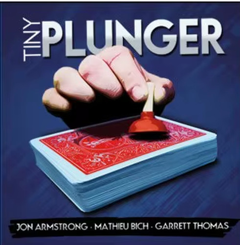 Tiny plunger magic trick - plunger,