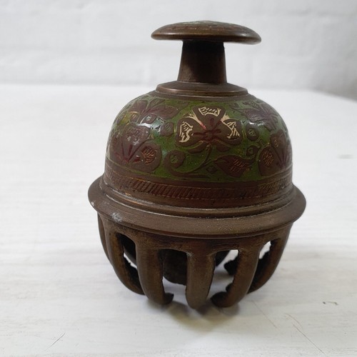 Vintage brass claw - claw, bell