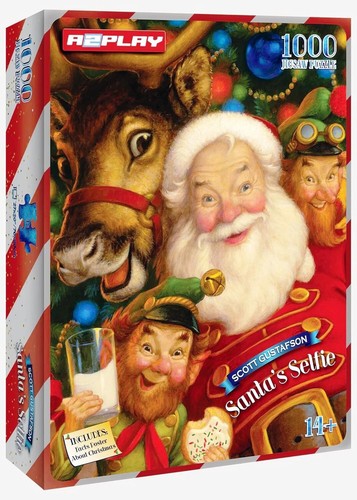Christmas jigsaw puzzle - puzzle, 1000