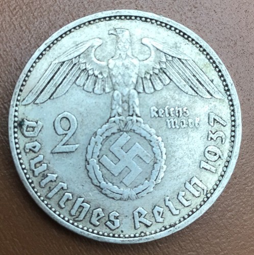 1937hindenberg reich mark - 2,