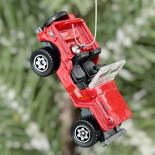 1943 jeep willys ornament - ornament, •