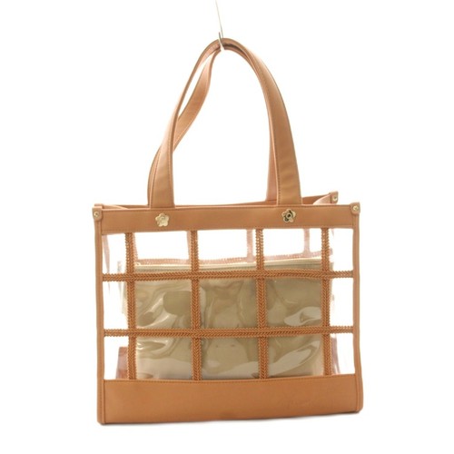 Mary quant clear lattice tote - quant,