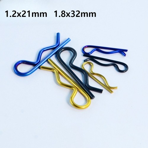 Titanium clips retaining - titanium, r