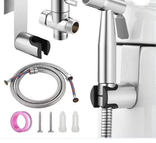 Handheld bidet sprayer kit - bidet,