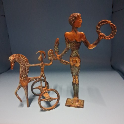 Vintage brass bronze - brass,