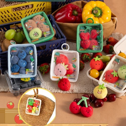 Cartoon fruit plush - cartoon, doll