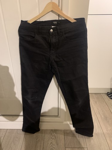 Simon jersey black jeans - jeans, waist