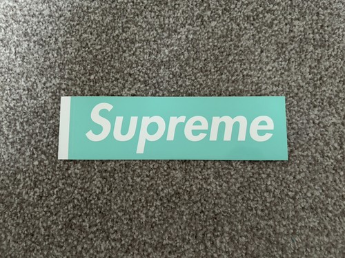 Supreme fw21 tiffany box logo - fw21,