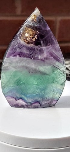 Fluorite rainbow crystal - fluorite,