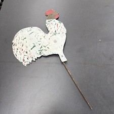 Vintage Folk Art  Cockerel
