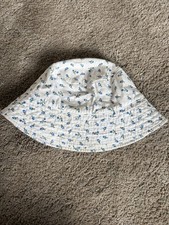 H&M White and Blue Floral