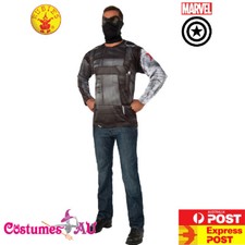 Mens Deluxe Captain America