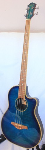 Bass guitar blue hudson - bass,
