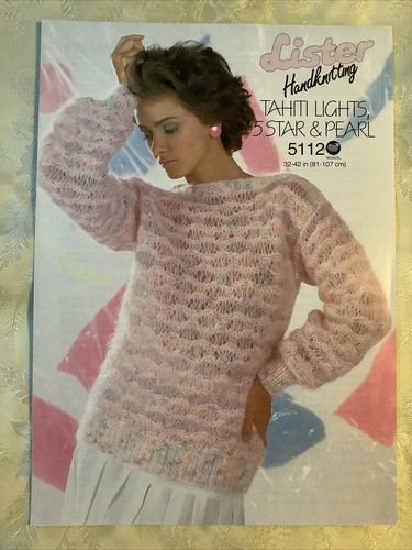 Lister tahiti knitting pattern - lister,