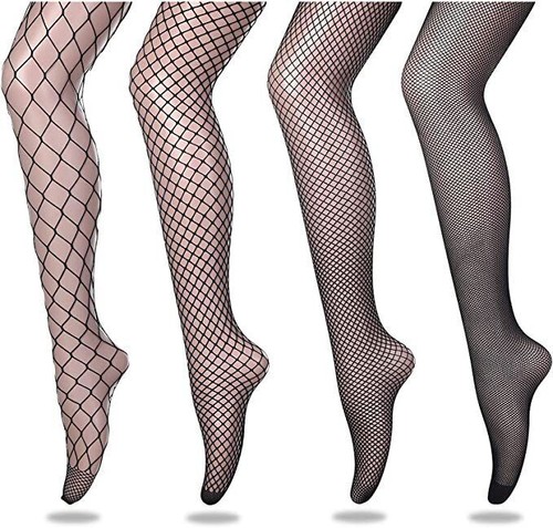 Womens high waist fishnet - womens,