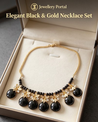 Elegant black gold - black,