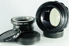 Jupiter-9 lens modified with
