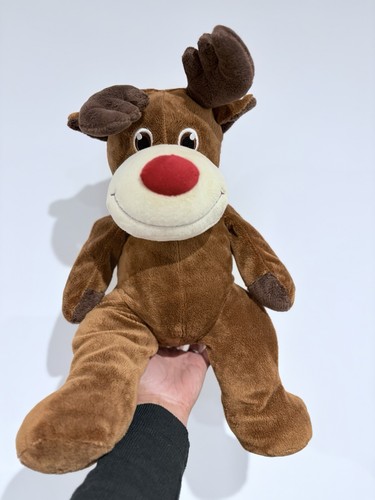 Large reindeer plush soft toy - reindeer,