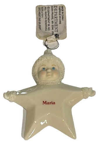 Maria snowbabies snow - “maria”,