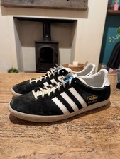 adidas Gazelle Black And White Vintage 2015 Mens Size 10