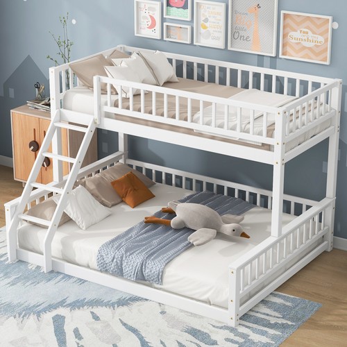 Twin over queen bunk - twin, bed