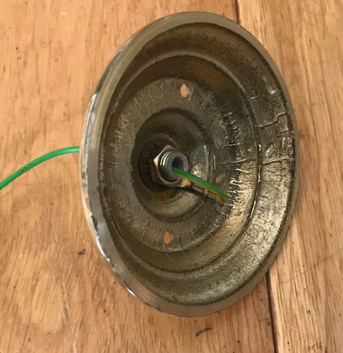Brass ceiling light - brass,