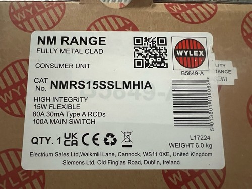 Wylex nmrs15sslmhia metalclad - wylex,