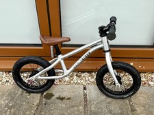 Early Rider Charger 12. Unisex Balance Bike. Brushed Aluminium Frame