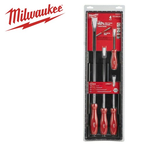 Milwaukee 4pc pry bar - milwaukee,