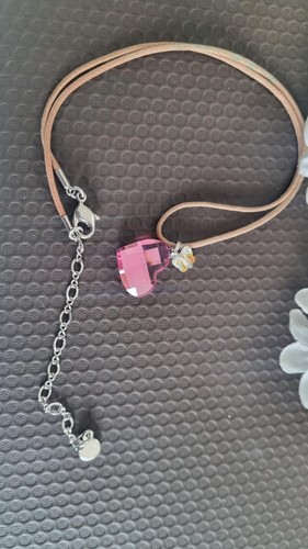 Swarovski pink heart crystal - heart,
