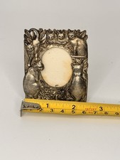 Vintage Cat Pewter Miniature