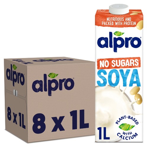 Alpro no sugar soya - 8,