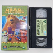 Bear In The Big Blue House Tidy Time With Bear Vhs Video Children’s